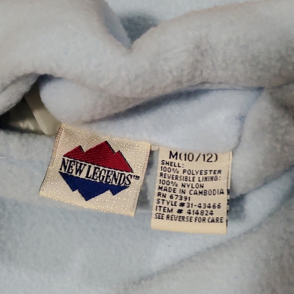 👽Y2K Blue & Silver vest - Picture 9 of 12